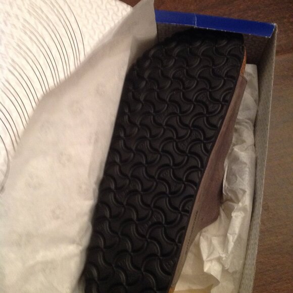 Birkenstock Men's Regular Fit Arizona Shearling Sandals-USA size 12M- New in Box - Picture 2 of 5